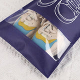 Waterproof Portable Travel Shoe Bag with Transparent Window (3‑Piece Set)