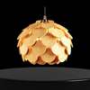 Wooden hanging Light